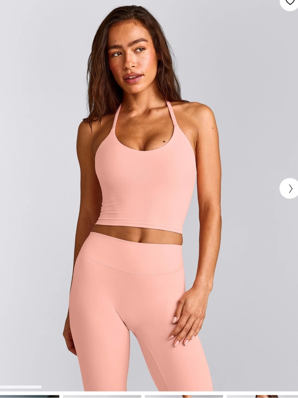 ONER ACTIVE SOFT MOTION STRAPPY HALTER NECK MID TANK